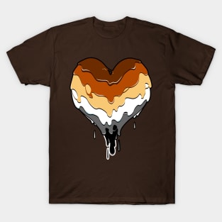 Bear Pride Rainbow Heart T-Shirt